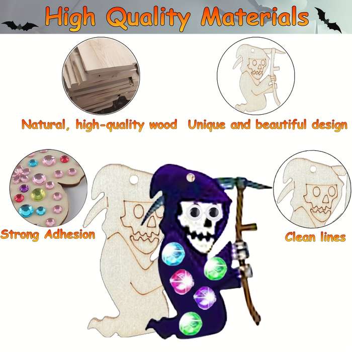 Halloween Decorations   Material Wood