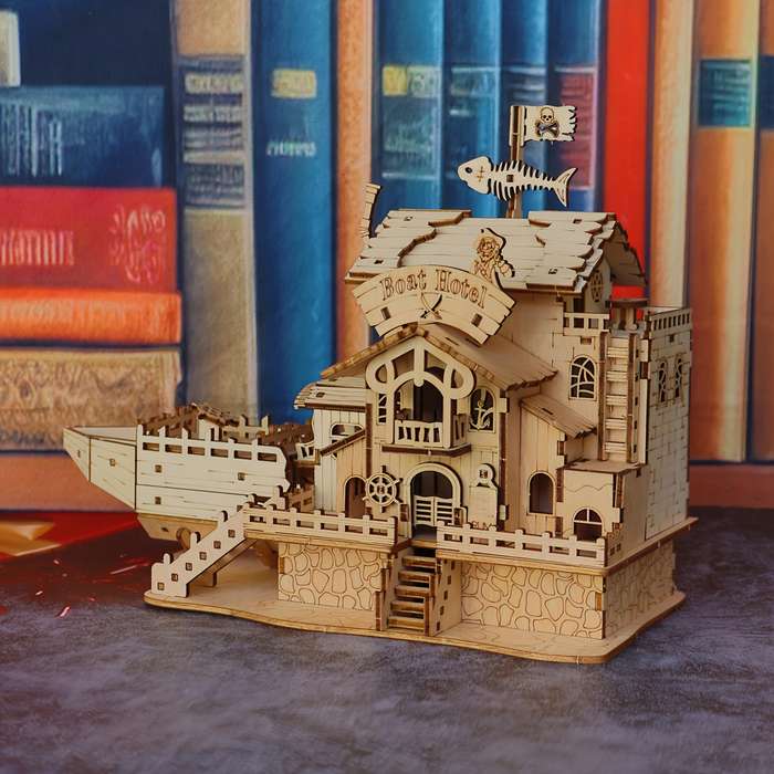 Building Toy Architectural Model Toy Set Items Pirate Ship
