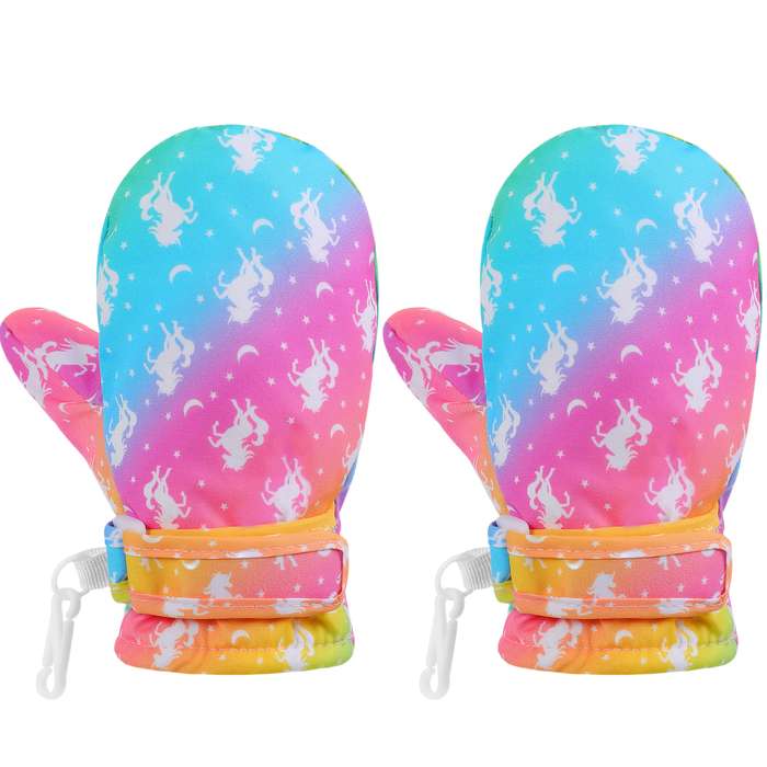 Winter Gloves Color Cute Rabbit Size L Size  4 To 8 Years Old