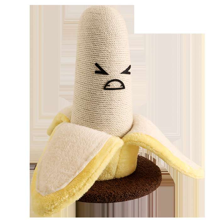 Pet supplies Model Banana    shaped Standing Cat Scratcher
