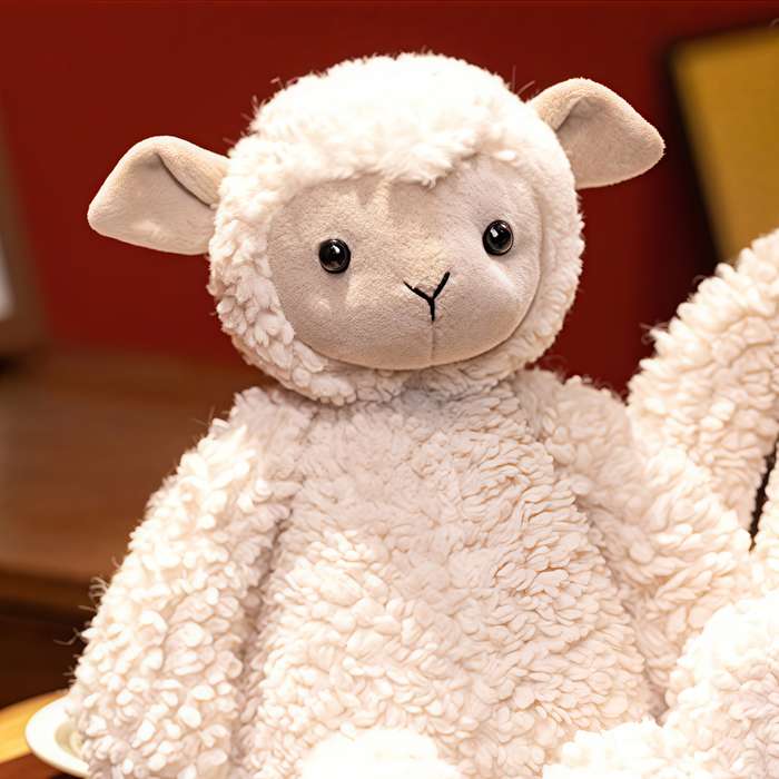 Toy Dolls Items Milky white sheep
