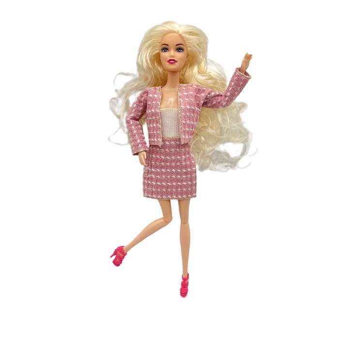 Toy Dolls color Pink Set