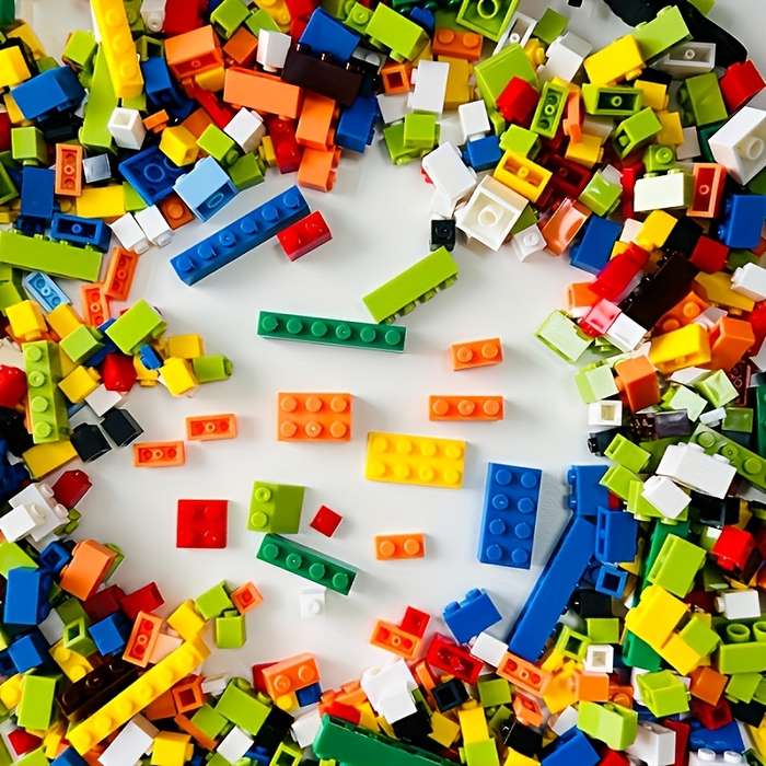 Building Toy Architectural Model Toy Set Items 1300 Pcs Per Set