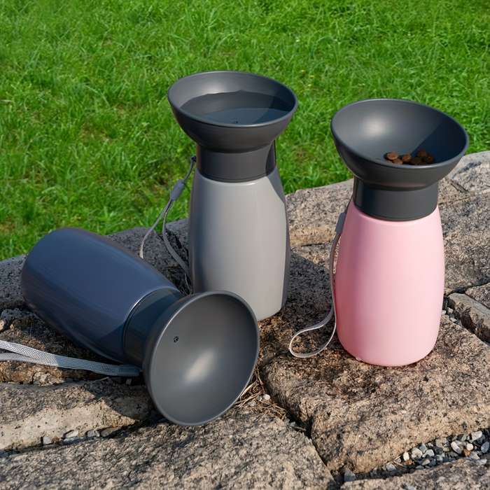 Pet Supplies Color Grey Capacity 600Ml