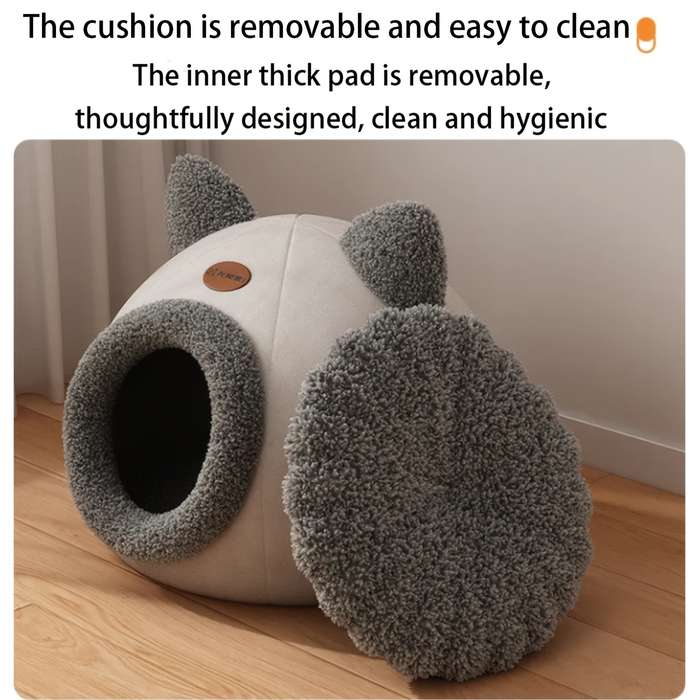 Pet Supplies Color Gray 40 X 40 X 40 Large Size Suitable For Cats Under 15 Catties