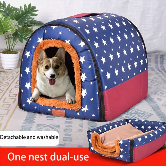 Pet supplies color Blue Star size S