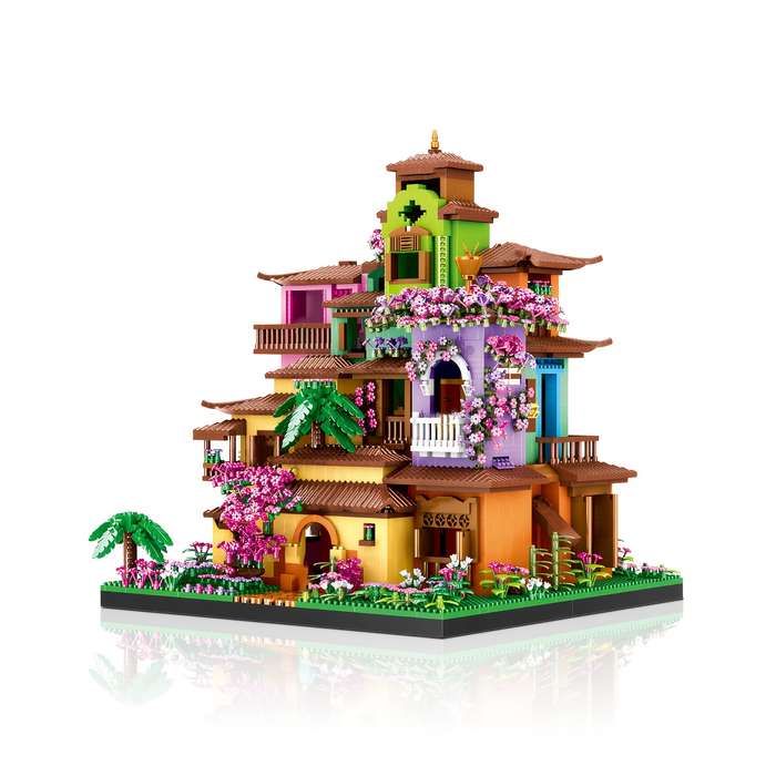 Building Toy Architectural Model Toy Set Style Without Box