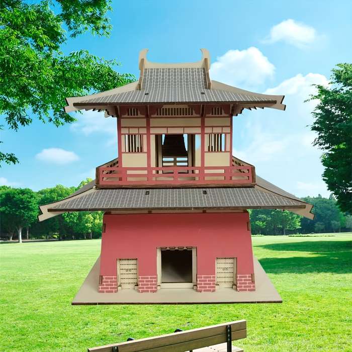 Building Toy Architectural Model Toy Set Style Clock Tower Puzzle