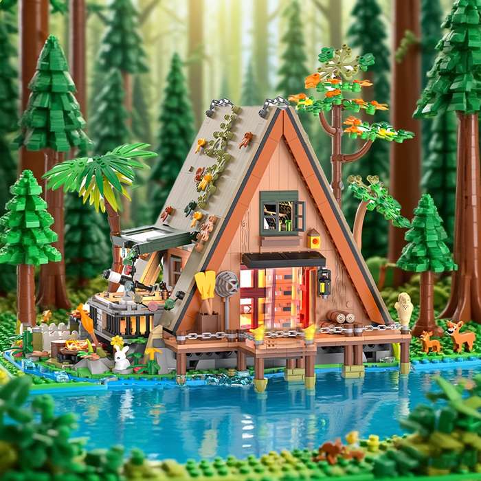 Building Toy Architectural Model Toy Set Quantity 1526Pcs
