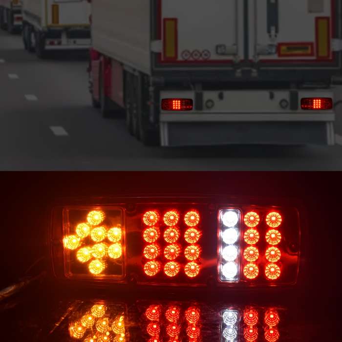 2pcs multipurpose LED car light bulb high brightness truck tail light truck trailer r
