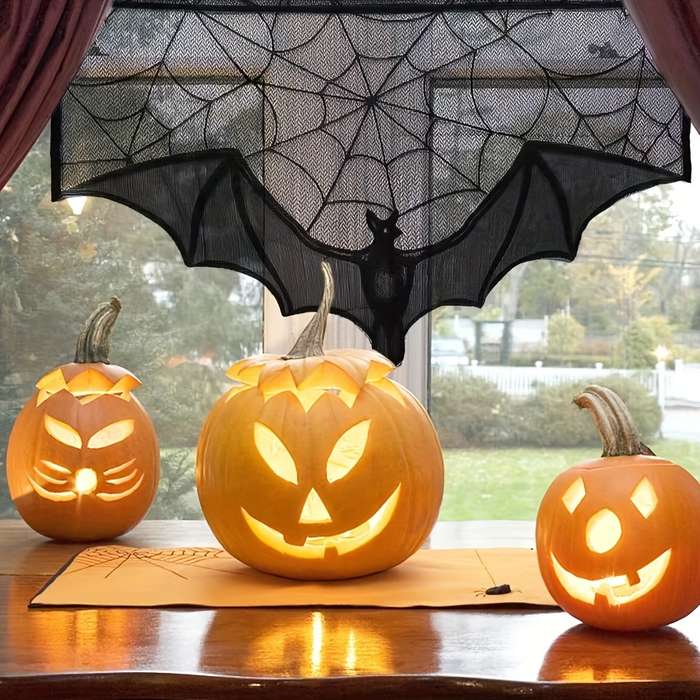 Halloween Decorations Color Black Size 95X57Cm