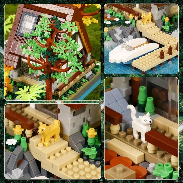 Building Toy Architectural Model Toy Set Material Abs
