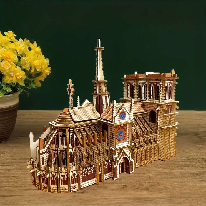 Building Toy Architectural Model Toy Set Items 3D Model Assembly Kit