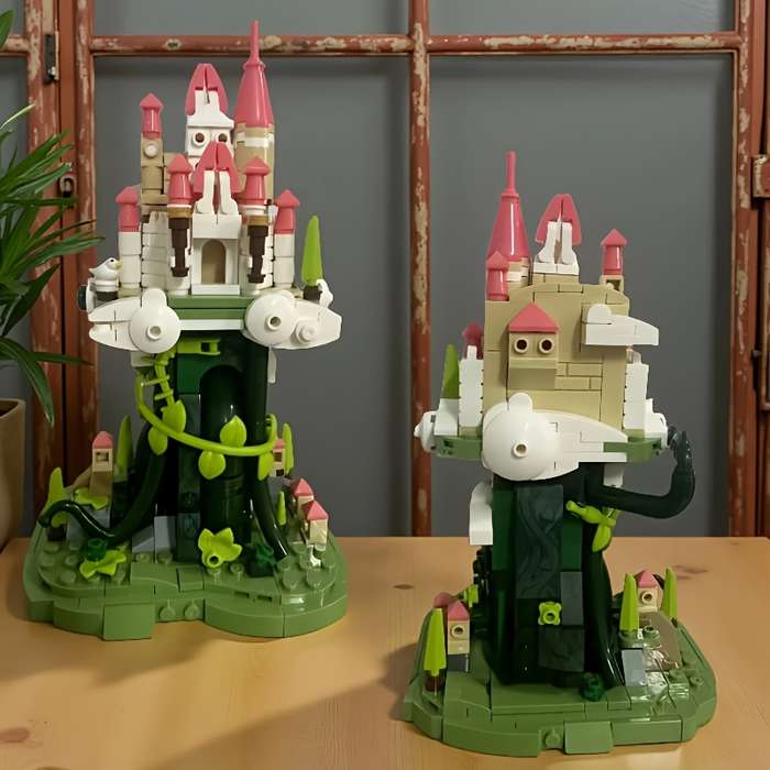 Building Toy Architectural Model Toy Set Quantity 1019