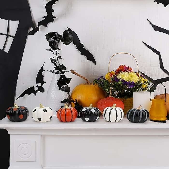 Halloween Decorations Color Mixed Color