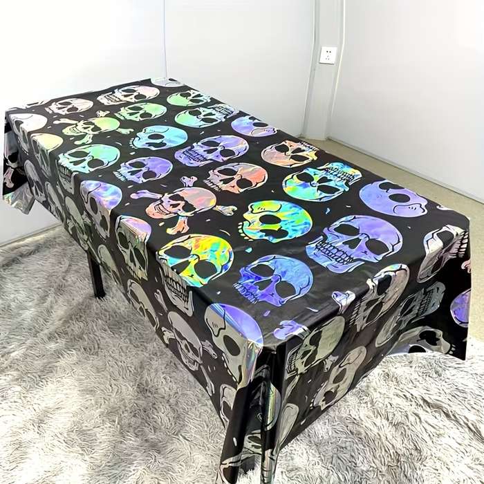 Halloween tablecloth decoration