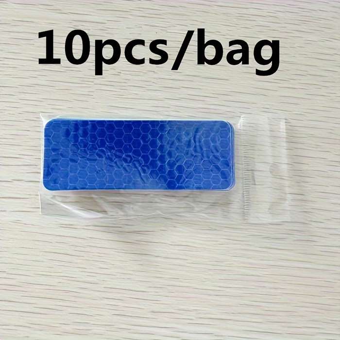 10pcs Blue Car Night Safety Warning Collision Prevention Waterproof Night Light El