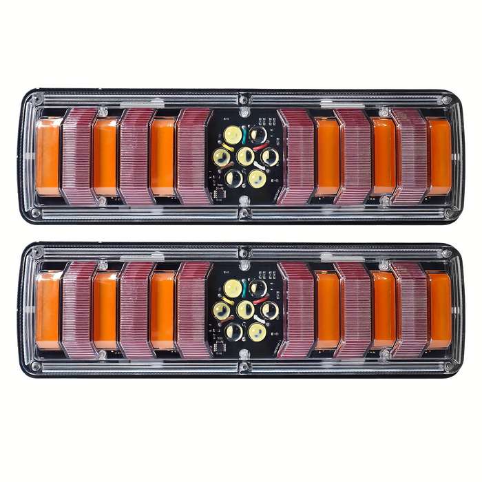2pcs Multi Purpose LED Car Bulb High Bright Truck Tail Lights Truck Trailer RV Rear B