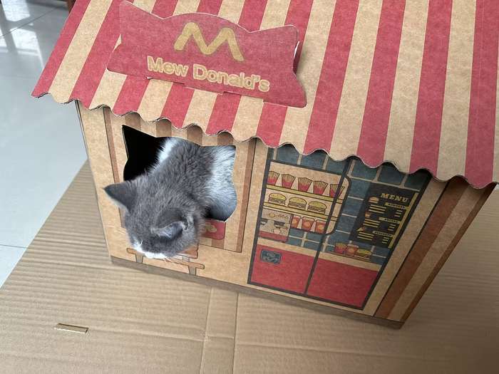 Pet Supplies Material Corrugated Paper Cat Nest