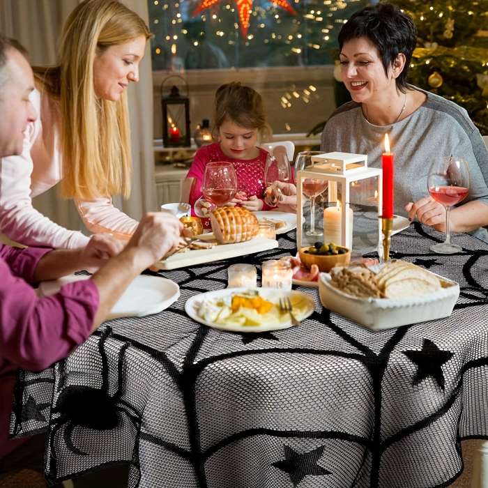 Halloween tablecloth decoration Quantity 3pcs