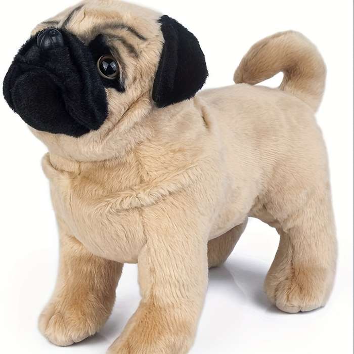 Toy Doll Model Pug Dog