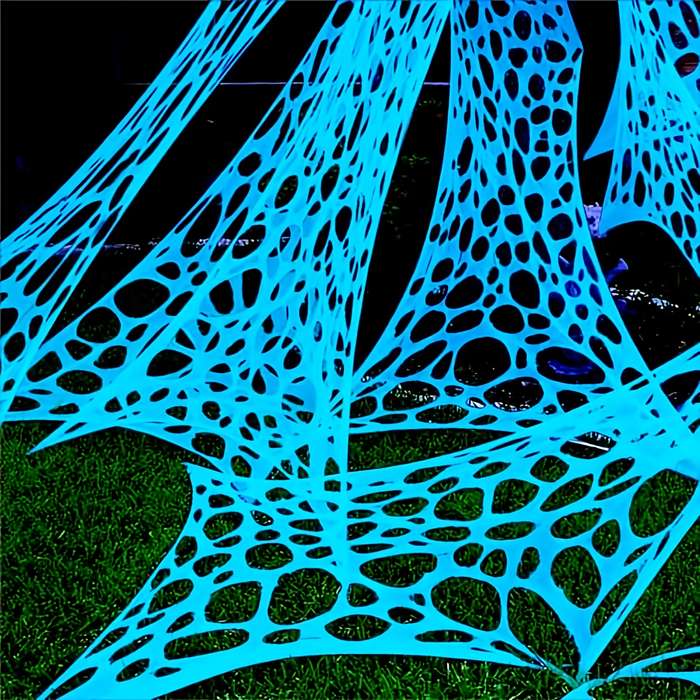 Halloween Decorations Items Size M Pink Mesh