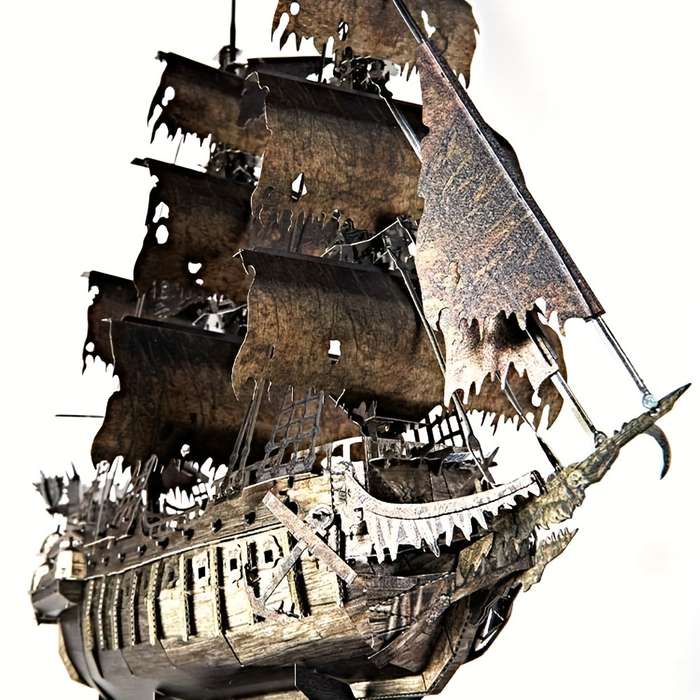 3D Jigsaw Puzzle Model Ship Model Flying