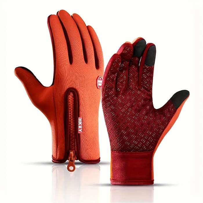 Winter Gloves Color Purple Size L