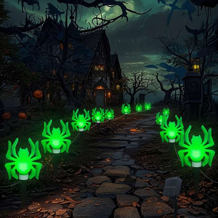 Halloween Decorations Color Purple Light Quantity 8Pcs Set