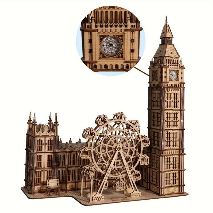 Building Toy Architectural Model Toy Set Style Big Ben
