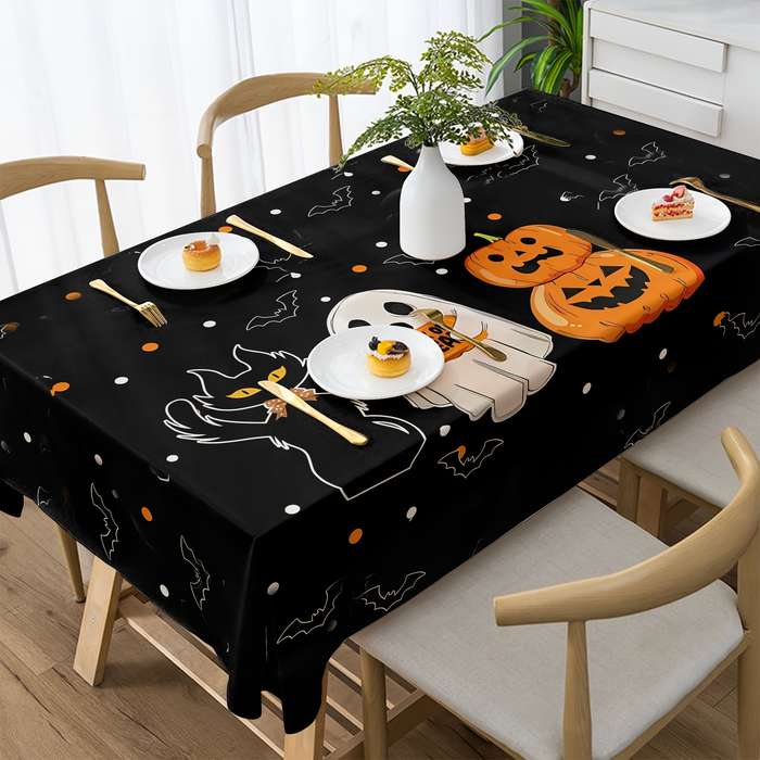 Halloween tablecloth decoration size 152 x 152cm or 60 x 60inch