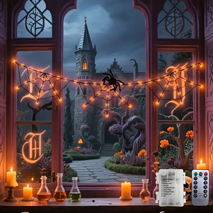 Halloween Decorations Color Orange