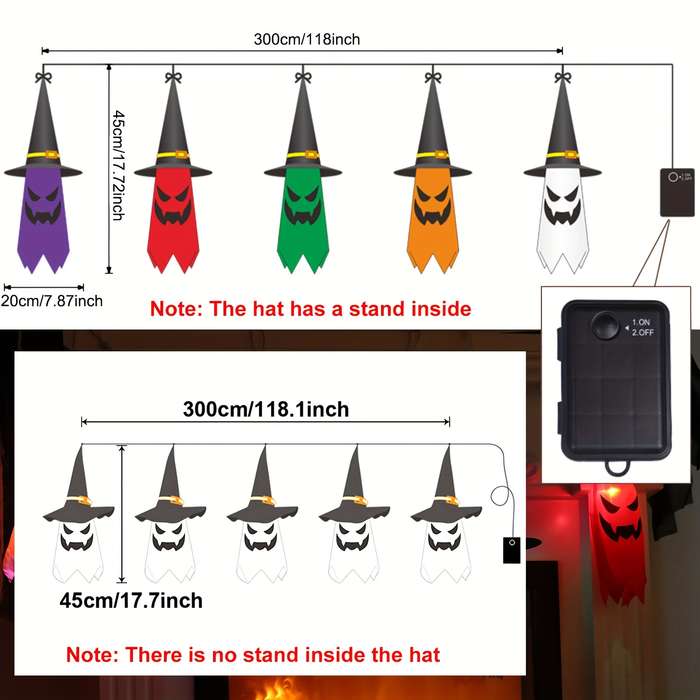 Halloween Decorations Color White