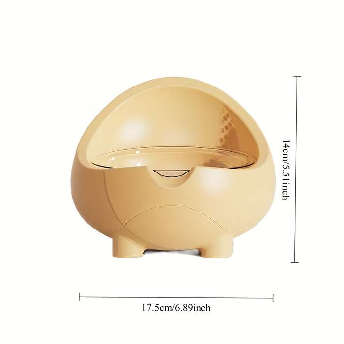 Pet Supplies Color Hemisphere Feeder   Orange