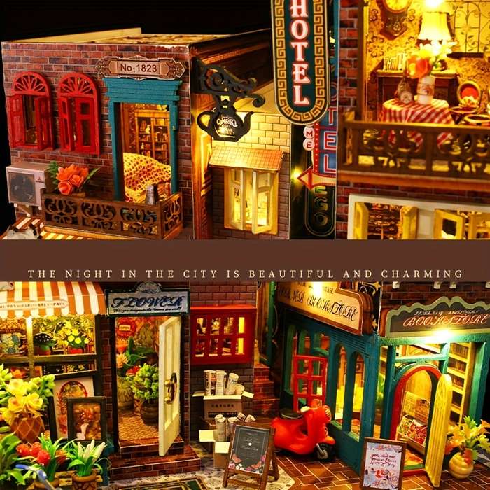 Building Toy Architectural Model Toy Set Style Scrbrouhg