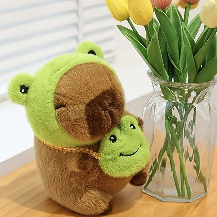 Toy Doll Model Frog Capybara