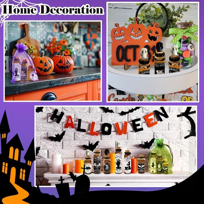 Halloween Decorations Style All Saints' Day And Halloween Party Set