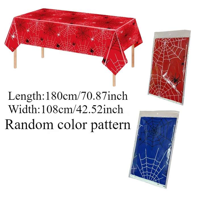 Halloween tablecloth decoration color 2 Red