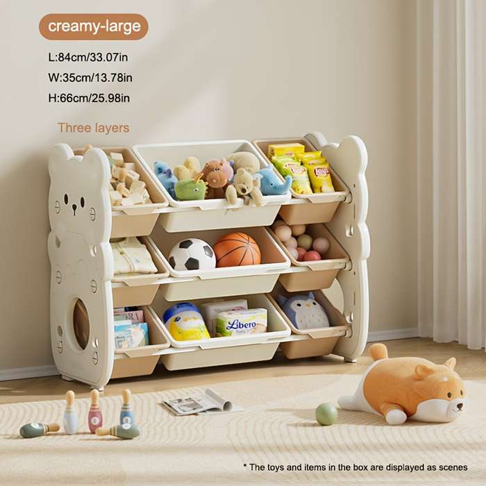 Storage And Organizationcolor Beige Size Four Layers Medium