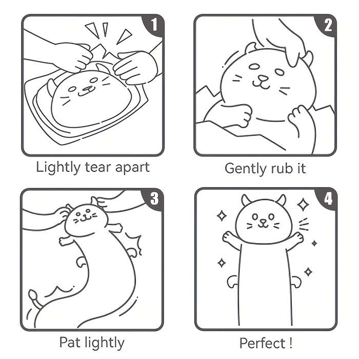 Toy Doll Style Cat