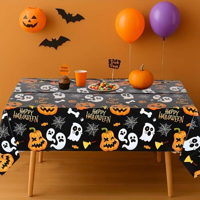 Halloween tablecloth decoration Quantity 2pcs