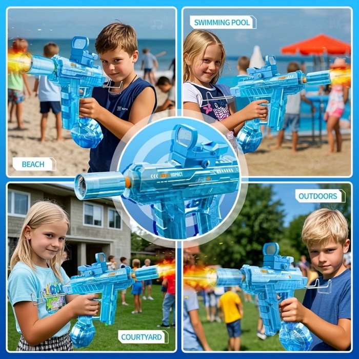 Toy Guns Items Grey Electric Water Gun