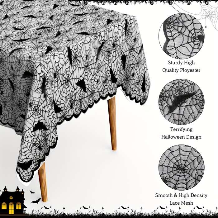 Halloween tablecloth decoration Quantity 2pcs