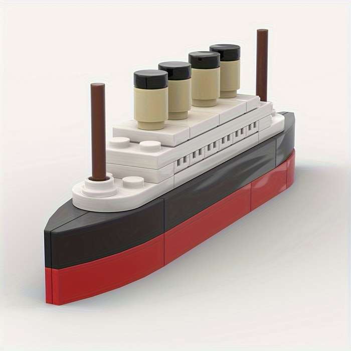 3D Jigsaw Puzzle Model Ship