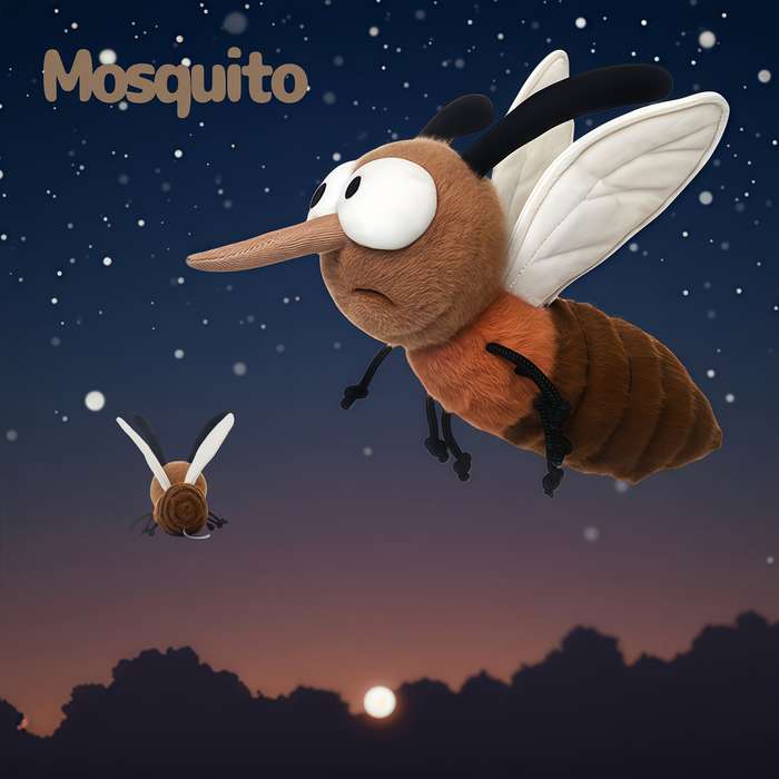 Toy Dolls Items Mosquito Plush Toy
