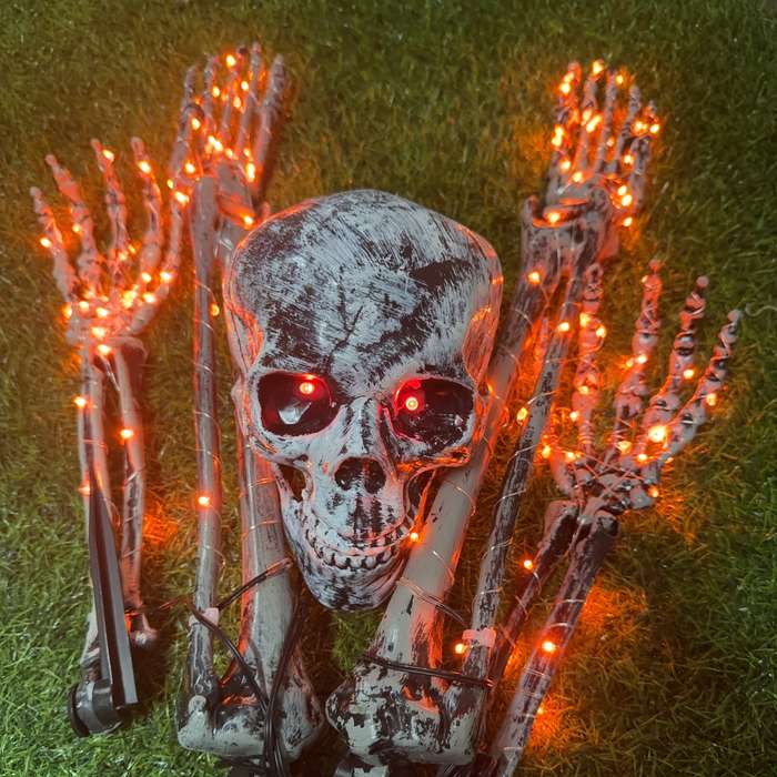 Halloween Decorations Color Purple Light