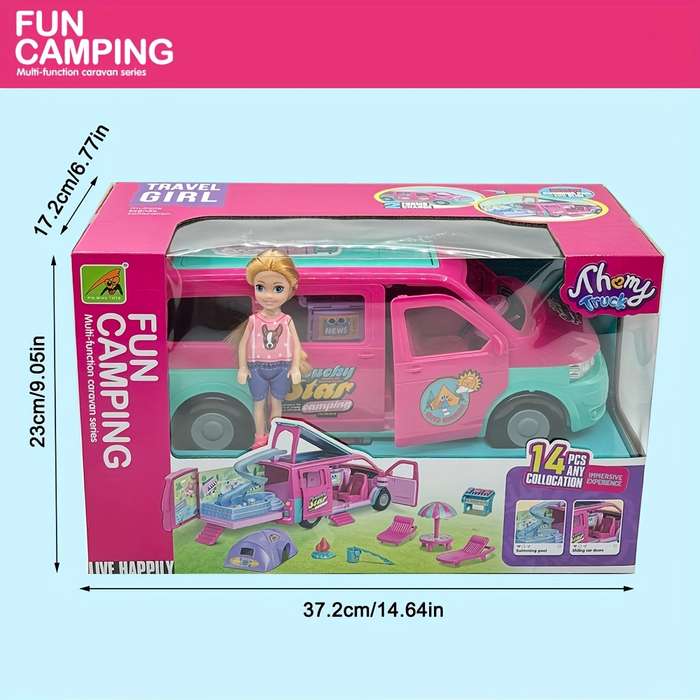 Toy Dolls Style Fun Camping Car