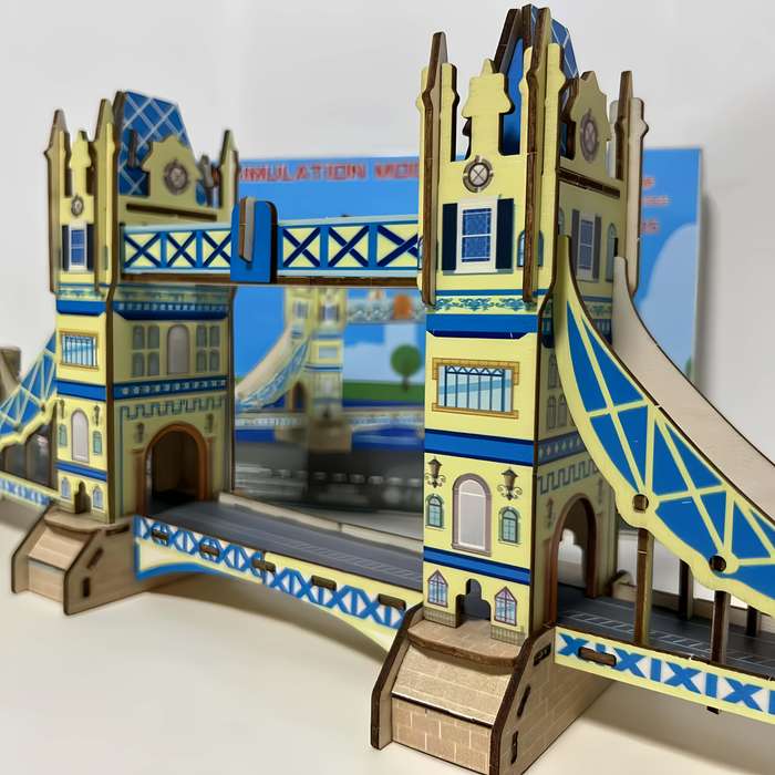 Building Toy Architectural Model Toy Set Items Daqiao Set