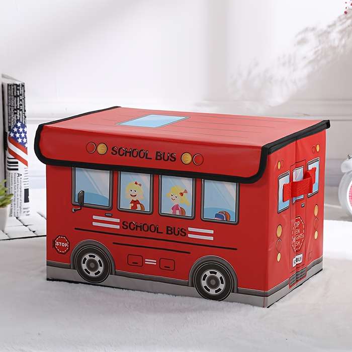 Storage And Organizationitems Blue School Bus