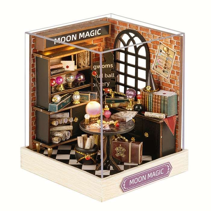 Building Toy Architectural Model Toy Set Style Coffee Time